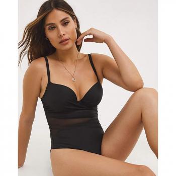 Panache Serenity Plunge Swimwear Black 32D