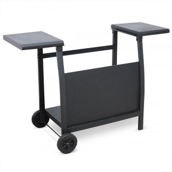 Porthos Plancha 3 Brûleurs – Chariot Cuisine Extérieure Noir