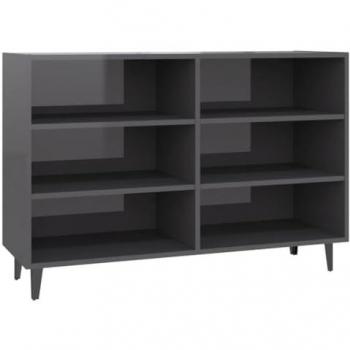 Aparador de Madera Contrachapada Gris 103,5 x 35 x 70 cm
