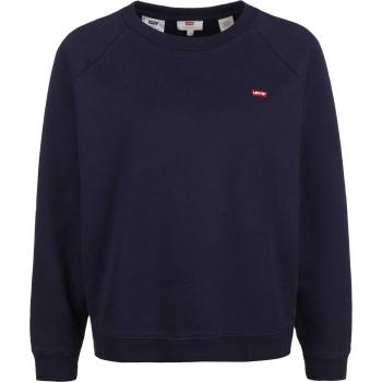 Sudadera Levi's Mujer Relaxed Graphic Crew Azul Blue Wash Sea Captain Talla L