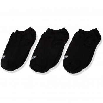 Adidas Black/White Trefoil Liner Set – 3‑Pack for Men (EU 35‑38)
