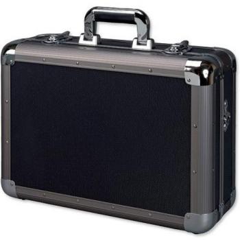 Fotokoffer Alumaxx Explorer, Mallette Pilote, Aluminium, Noir, 46 cm, 12 litres