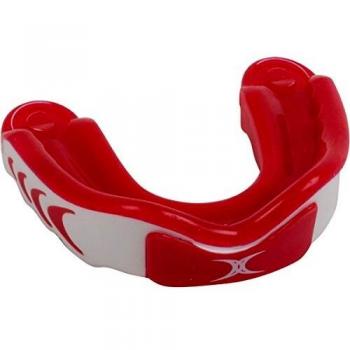 Gilbert 3DY Virtuo Rugby Mouth Protector (Red/White)
