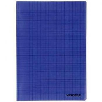 Cahier de Piqûres Grand Carreaux Violet Polypro 96p A4 90 g