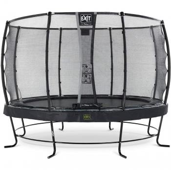 EXIT Elegant Premium Trampolin Ø366 cm + Sicherheitsnetz Deluxe