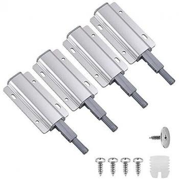 Push to Open Cabinet Latch 4 Pack