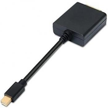 Adaptador Mini DisplayPort a DVI 15cm Negro