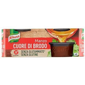 KNORR CUORE BRODO CARNE X4 GR 112