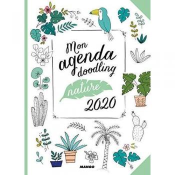 Mon agenda doodling nature 2020 -