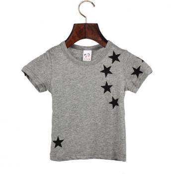 Top Cósmico con Cuello Redondo para Bebé y Niño