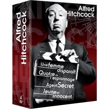 Sélection Hitchcock : Les maîtres du thriller – Pack 4 DVD