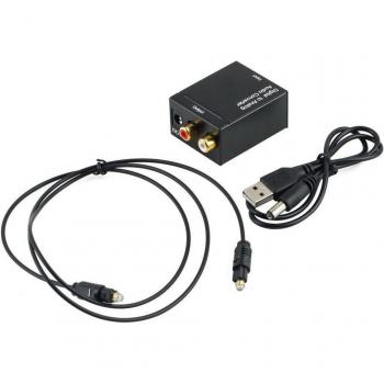Amplificateur Audio Toslink vers Analogique 3.5MM