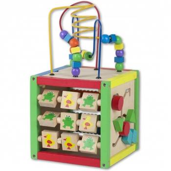 BeeLearn Wooden Skill Cube