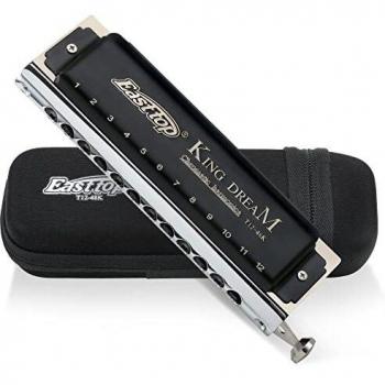 Harmonica professionnel 12 trous 48 tons