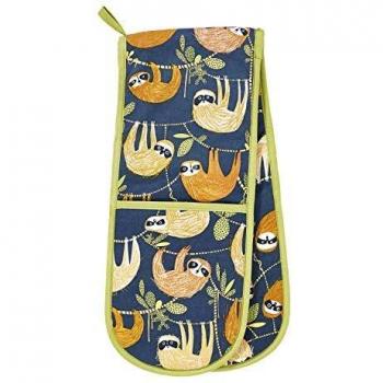 Hanging Around Double Oven Gloves