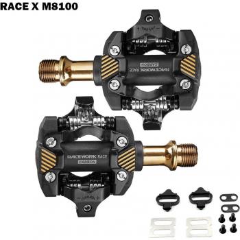 Carbon Fiber SPD X-M8100 MTB Pedals
