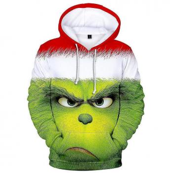 Camiseta de Lana Grinch 3D con Patrón B L