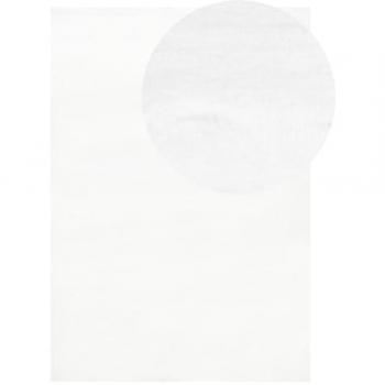 Tapis de salon Beliani 160x230 cm, faux lapin, texture blanche et douce