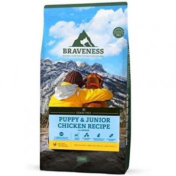 Traveness Receta de Pollo Pienso Natural Grain Free Puppy & Junior