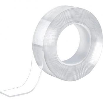 Nano‑Bandage Double Face Transparent – Imperméable, Super Collant, Anti‑Traçage (5 m)