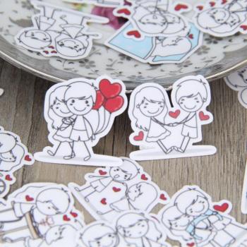 Autocollants Personnages Adorables