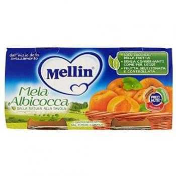 Mellin Omogenizzato Mela/Albicocca 2x100g