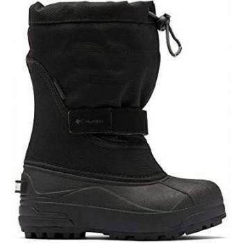 Bottes Columbia Youth Powderbug Plus II Enfant Noir Graphite