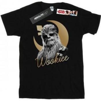 Star Wars Men's The Last Jedi Gold Chewbacca Tee