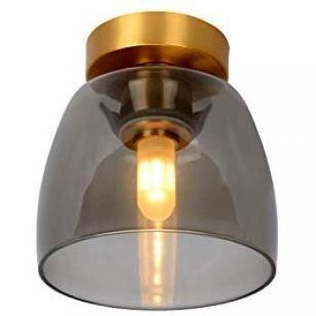 'TYLER' Dimmable Stylish Retro Bathroom LED Flush Ceiling Light 1xG9