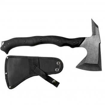 Ascia Third 37 cm, acciaio inox 420, manico nero
