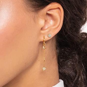 Pendiente Thomas Sabo Aro Colgante de Zirconia CR708-414-14