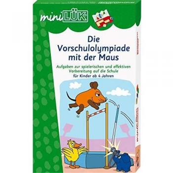 Minilük Mit Der Maus: Minilük-Set: Die Vorschulolympiade Mit Der Maus: Aufgaben Zur Spielerischen Und Effektiven Vorbereitung Auf Die Schule Für ... Mit Der Maus 1 Und 2 (Minilük-Sets)
