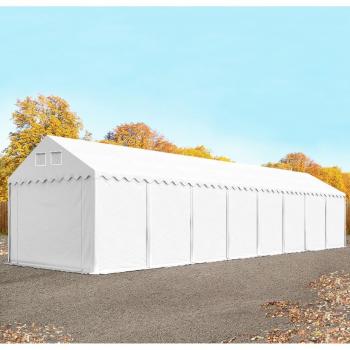 TOOLPORT 4x18m Outdoor Storage Tent with Ground Frame and Anchors