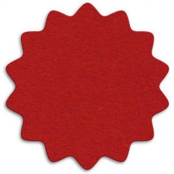 Rote Zimmerpflanzen‑Tischdecke mit Floral-Motiv – Festlicher Weihnachtsbaum-Teppich