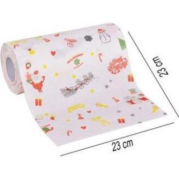 Kerst Decoratie Toiletrol 10x10cm