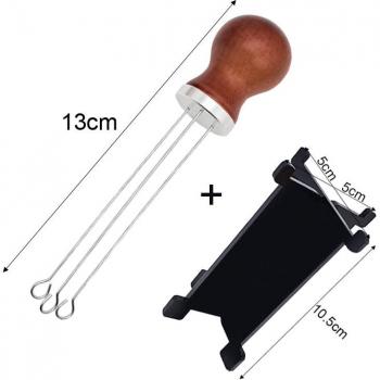 Stainless Steel Coffee Tamper 51mm 58mm Pressure‑Calibrated Barista Tool