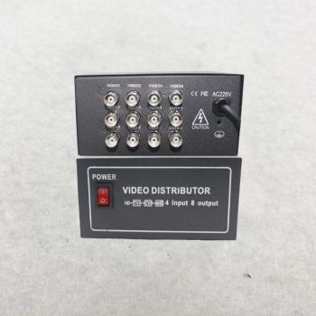 4x8 AHD TVI CVI HD Composite BNC Video Hub for CCTV Security Camera DVR System