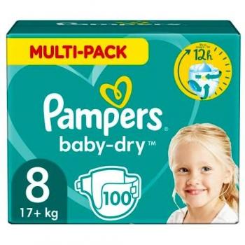Pampers Baby-Dry Taglia 8