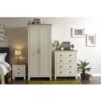 New Boxed Lancaster Cream/Oak 3 Piece Bedroom Set Ass Option LOCAL DELIVERY ONLY