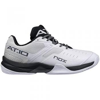 Nox Padel Spielschuhe AT10 Weiß/Schwarz 40