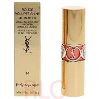 Yves Saint Laurent Volupté Shine Lippenstift – Korallenkopf (14) – 4 g