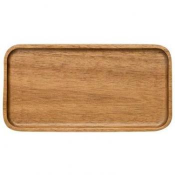Solid Wood Square Tableware Ensemble