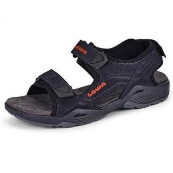 Lowa Herren Sandale Duralto Navy mit Veloursleder und Textil