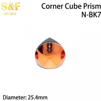 Prisma de Cubo BK7 Recubierto de Cobre 25.4mm