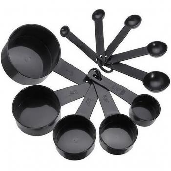 Set de 10 Cucharas de Medición Silicona para Hornear