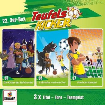 Serie 22 Box F65-F67: Audiolibri “Calciatore del Diavolo”