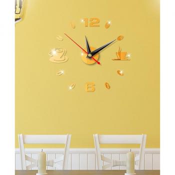 Horloge Murale Décorative en Miroir pour Maison