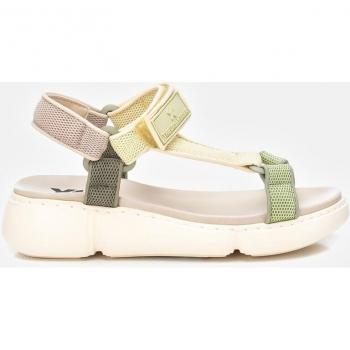Sandal XTI 142917 Kaki – Plataforma Suave con Velcro