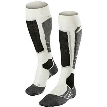 Falke SK2 Intermediate Wool Ski Socks Beige/Off White