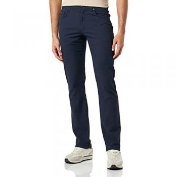 Bugatti Stoffhose 5-Pocket Modell 'CORDOBA' in Blau Melange, Größe 32/30
